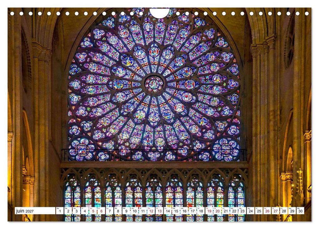 Weitere Ansicht: Les cathédrales françaises - Des chefs-d'uvre de l'architecture gothique (Calendrier mural 2027 DIN A4 vertical), CALVENDO calendrier mensuel | Calvendo, Elisabeth Schittenhelm