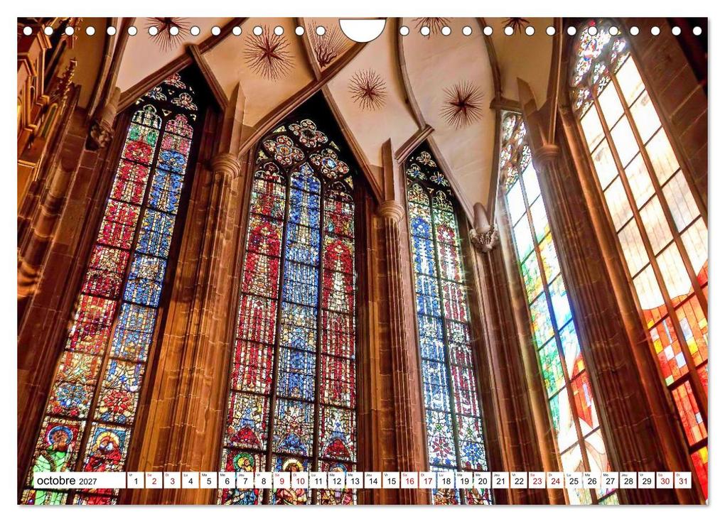 Weitere Ansicht: Les cathédrales françaises - Des chefs-d'uvre de l'architecture gothique (Calendrier mural 2027 DIN A4 vertical), CALVENDO calendrier mensuel | Calvendo, Elisabeth Schittenhelm