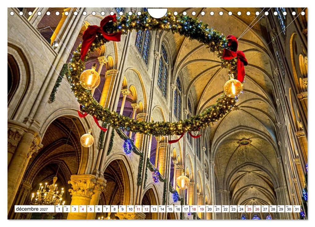 Weitere Ansicht: Les cathédrales françaises - Des chefs-d'uvre de l'architecture gothique (Calendrier mural 2027 DIN A4 vertical), CALVENDO calendrier mensuel | Calvendo, Elisabeth Schittenhelm