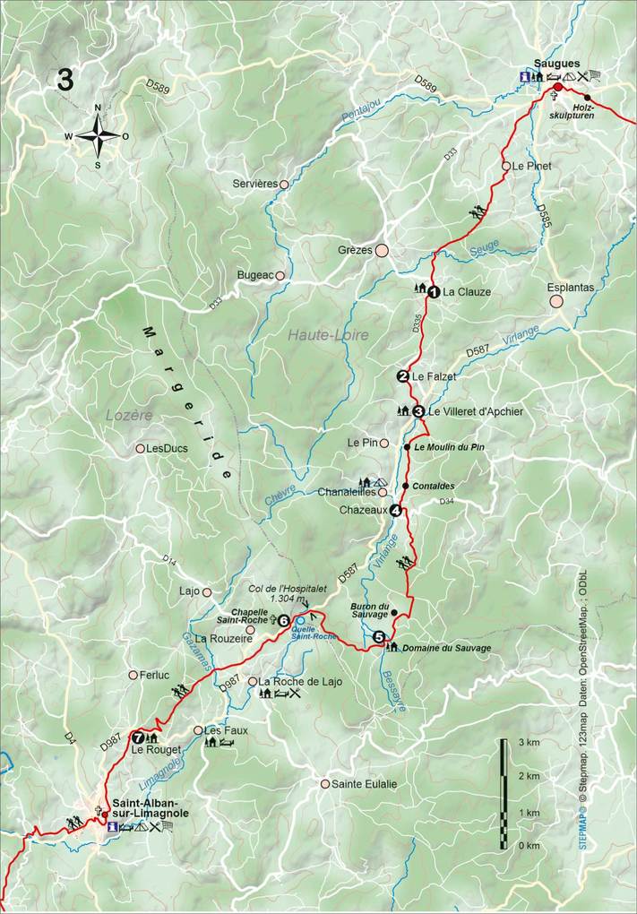 Weitere Ansicht: Frankreich: Jakobsweg Via Podiensis von Le Puy-en-Velay nach Saint-Jean-Pied-de-Port | Hartmut Engel