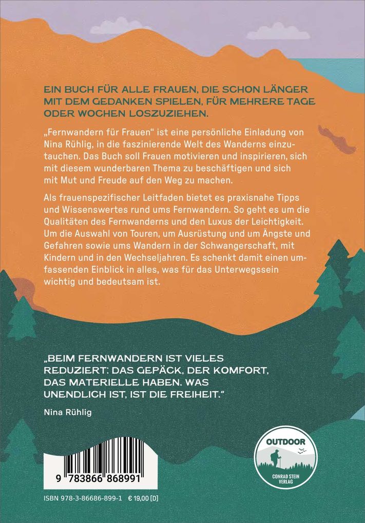 Weitere Ansicht: Fernwandern für Frauen | Nina Rühlig