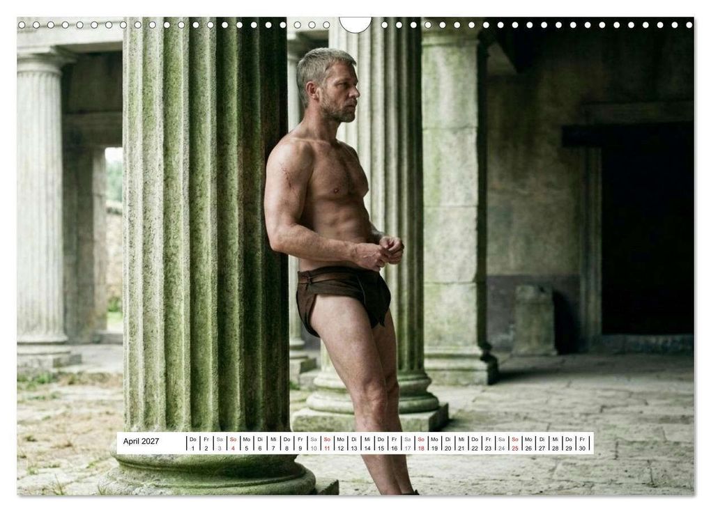 Weitere Ansicht: Echte Kerle - Gladiatoren (Wandkalender 2027 DIN A3 quer), CALVENDO Monatskalender | Liam Blue, Calvendo