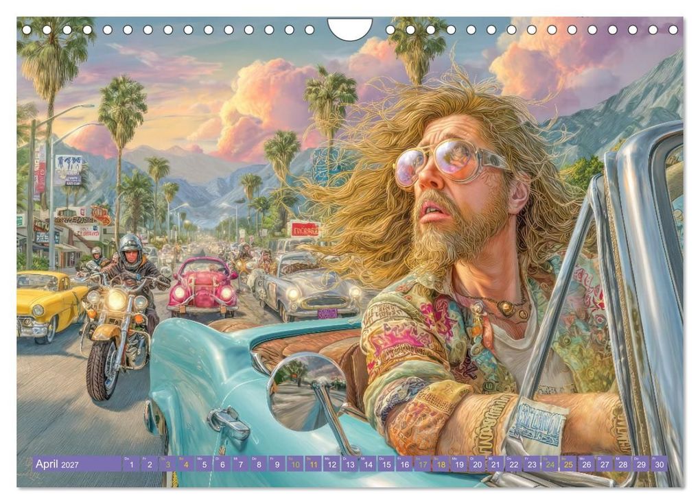 Weitere Ansicht: Verkehrschaos - Wahnsinn trifft Humor (Wandkalender 2027 DIN A4 quer), CALVENDO Monatskalender | Liselotte Brunner-Klaus, Calvendo