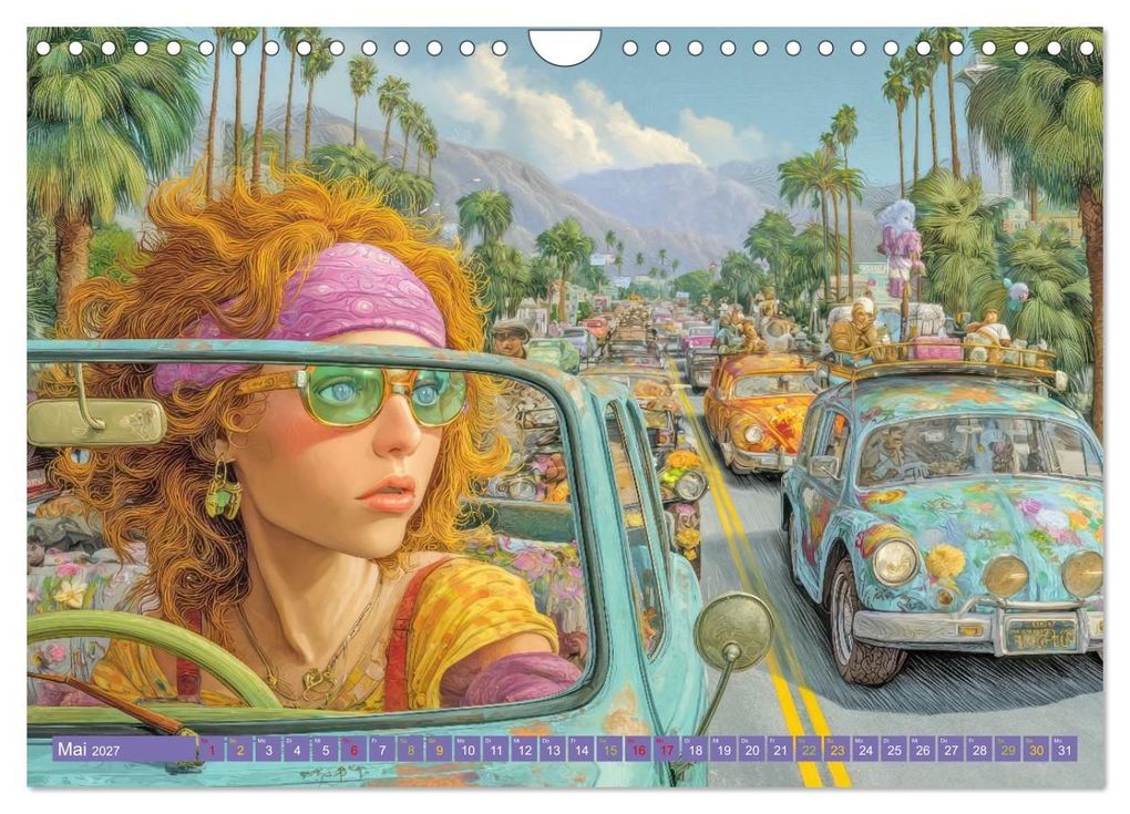 Weitere Ansicht: Verkehrschaos - Wahnsinn trifft Humor (Wandkalender 2027 DIN A4 quer), CALVENDO Monatskalender | Liselotte Brunner-Klaus, Calvendo