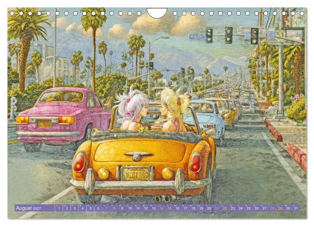 Weitere Ansicht: Verkehrschaos - Wahnsinn trifft Humor (Wandkalender 2027 DIN A4 quer), CALVENDO Monatskalender | Liselotte Brunner-Klaus, Calvendo