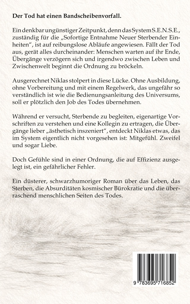 Weitere Ansicht: Der Tod ist auch nur ein Mensch | Jürgen Will