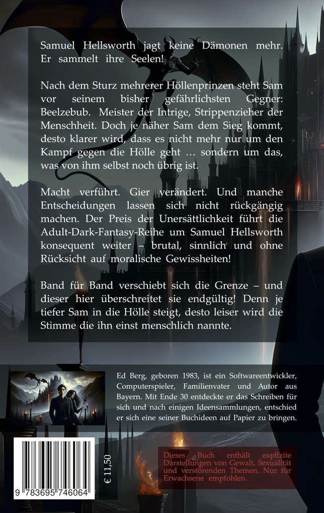 Weitere Ansicht: Samuel Hellsworth - 5 - Preis der Unersättlichkeit | Ed Berg