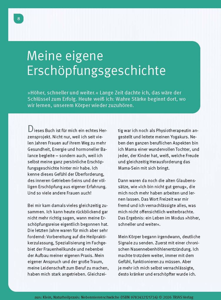 Weitere Ansicht: Naturheilpraxis Nebennierenschwäche | Diana Klein