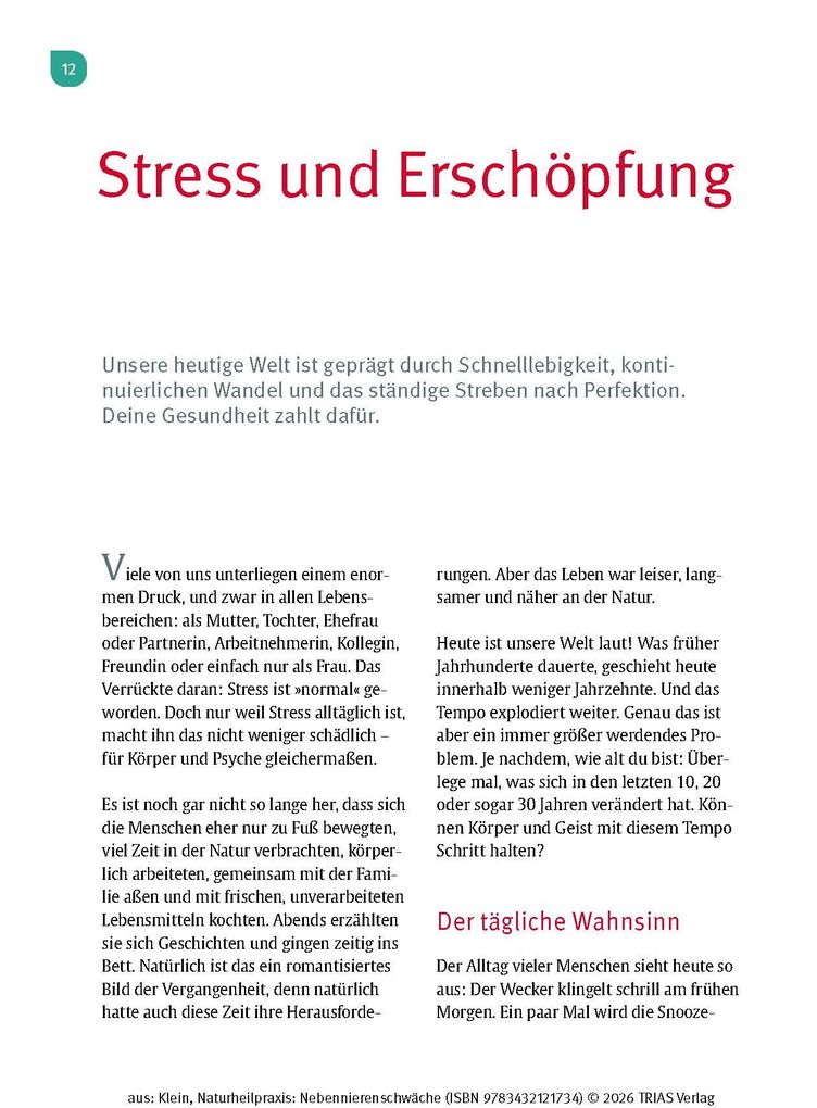 Weitere Ansicht: Naturheilpraxis Nebennierenschwäche | Diana Klein