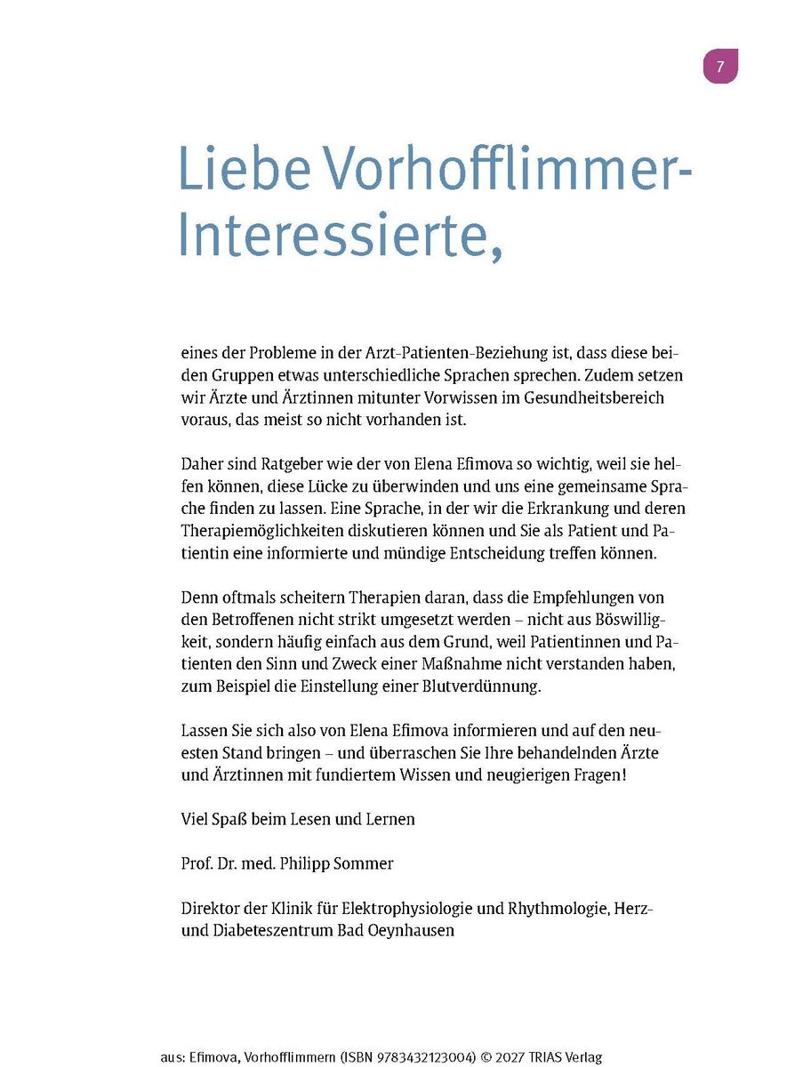 Weitere Ansicht: Vorhofflimmern | Elena Efimova