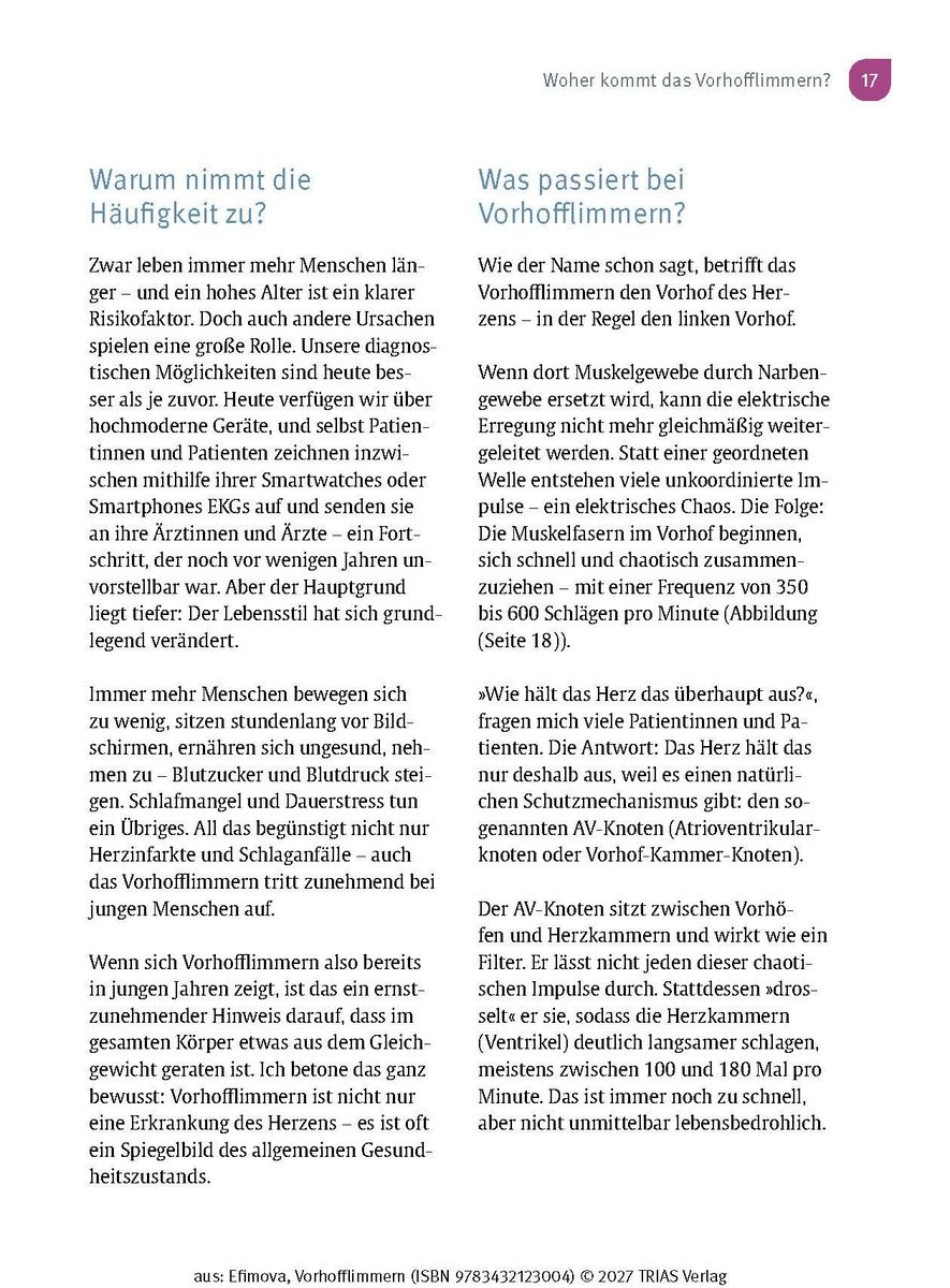 Weitere Ansicht: Vorhofflimmern | Elena Efimova