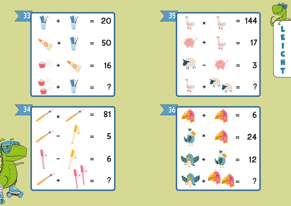Weitere Ansicht: Symbolrätsel. Leicht bis schwer | Stefan Heine