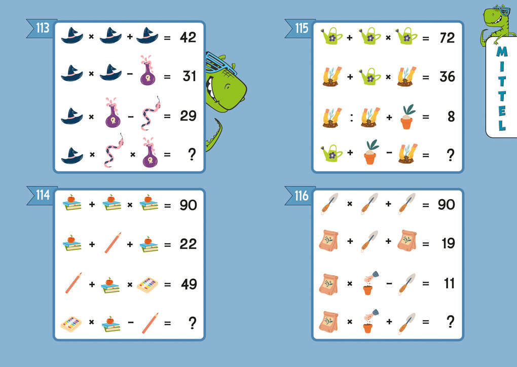 Weitere Ansicht: Symbolrätsel. Leicht bis schwer | Stefan Heine