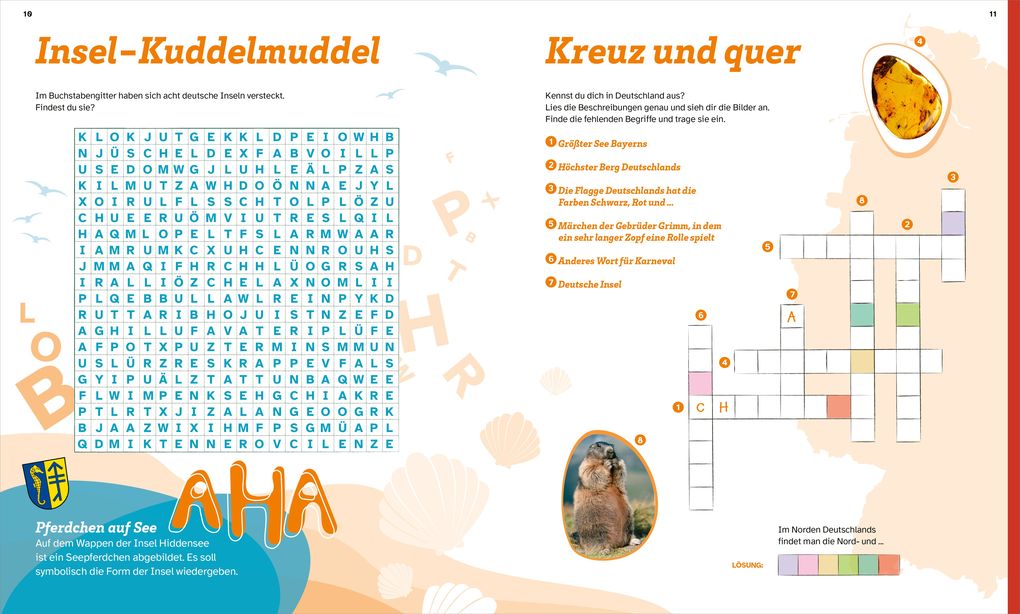 Weitere Ansicht: WAS IST WAS Rätseln und Stickern: Deutschland