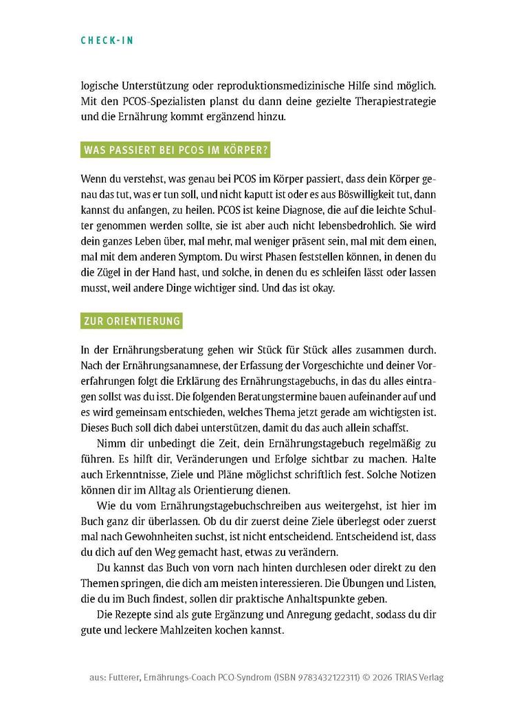 Weitere Ansicht: Ernährungs-Coach PCO-Syndrom | Kerstin Futterer