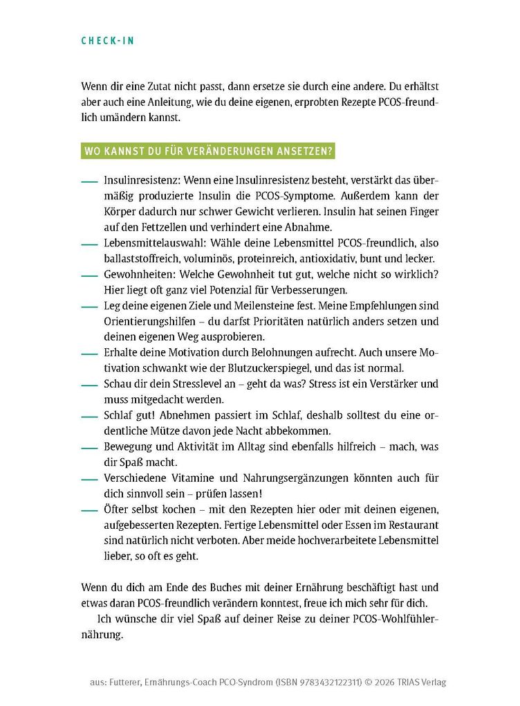 Weitere Ansicht: Ernährungs-Coach PCO-Syndrom | Kerstin Futterer
