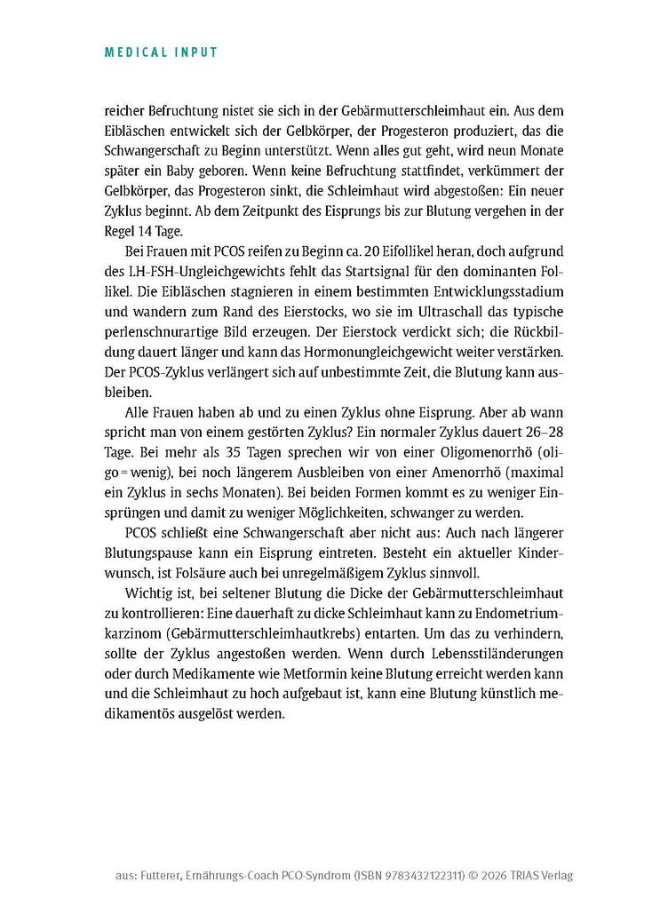 Weitere Ansicht: Ernährungs-Coach PCO-Syndrom | Kerstin Futterer