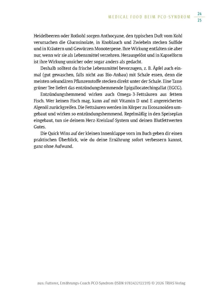 Weitere Ansicht: Ernährungs-Coach PCO-Syndrom | Kerstin Futterer