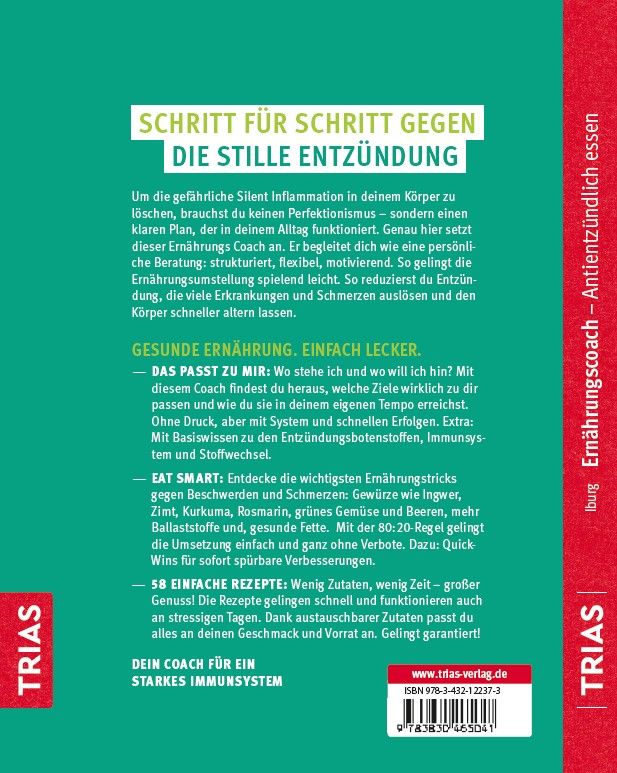 Weitere Ansicht: Ernährungs-Coach Antientzündlich essen | Anne Iburg