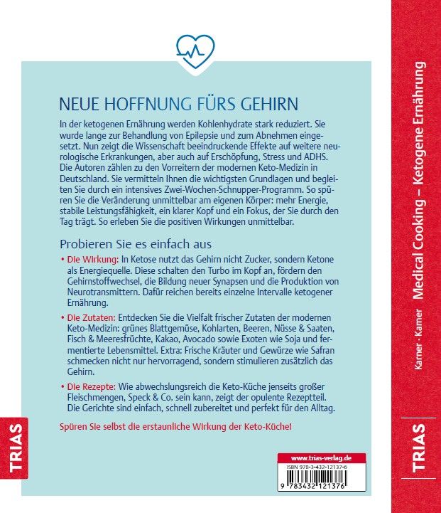 Weitere Ansicht: Medical Cooking: Ketogene Ernährung | Brigitte Karner, Wolfgang Karner