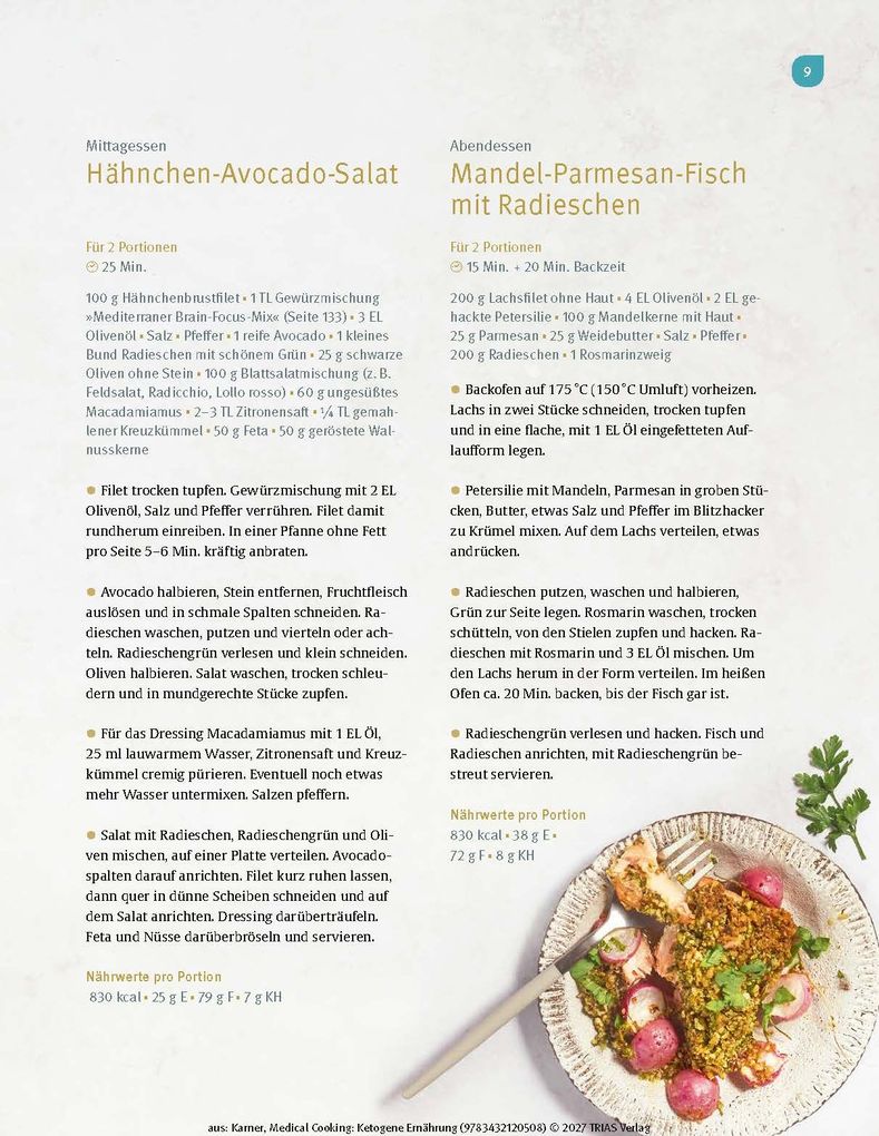 Weitere Ansicht: Medical Cooking: Ketogene Ernährung | Brigitte Karner, Wolfgang Karner