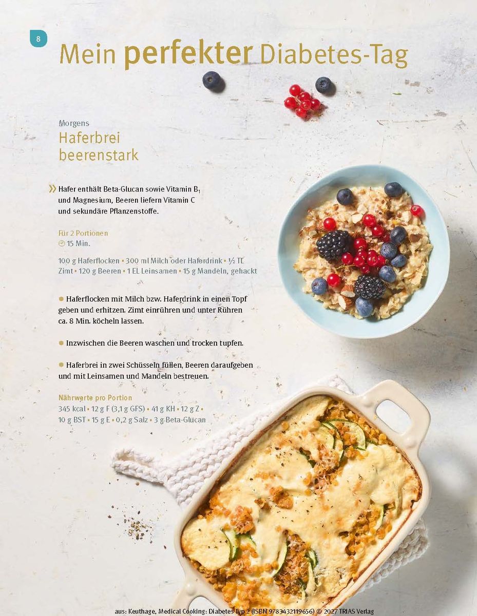 Weitere Ansicht: Medical Cooking: Diabetes Typ 2 | Winfried Keuthage, Snezhina Yordanova