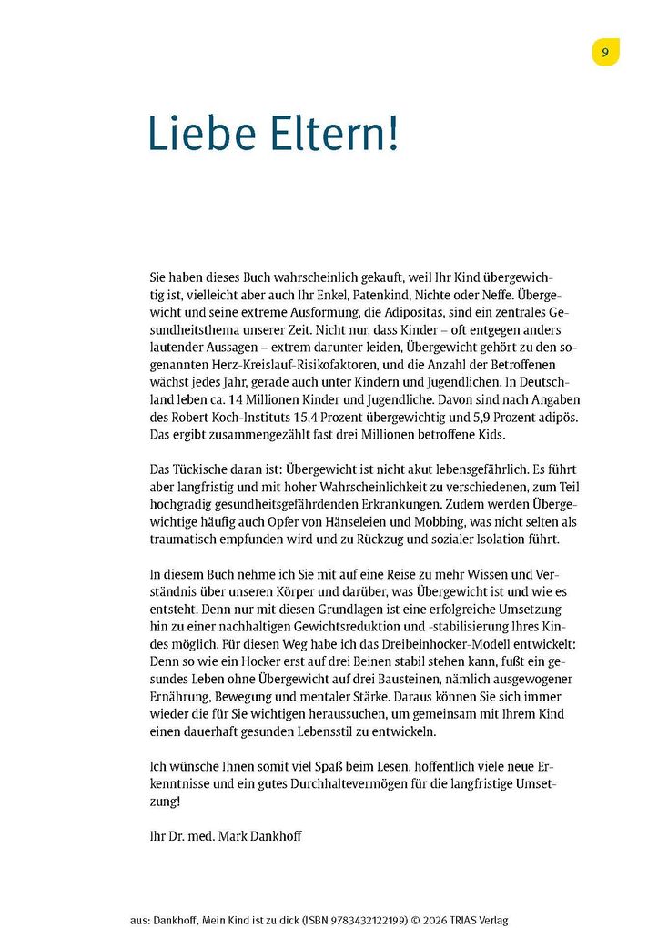 Weitere Ansicht: Mein Kind ist zu dick | Mark Dankhoff