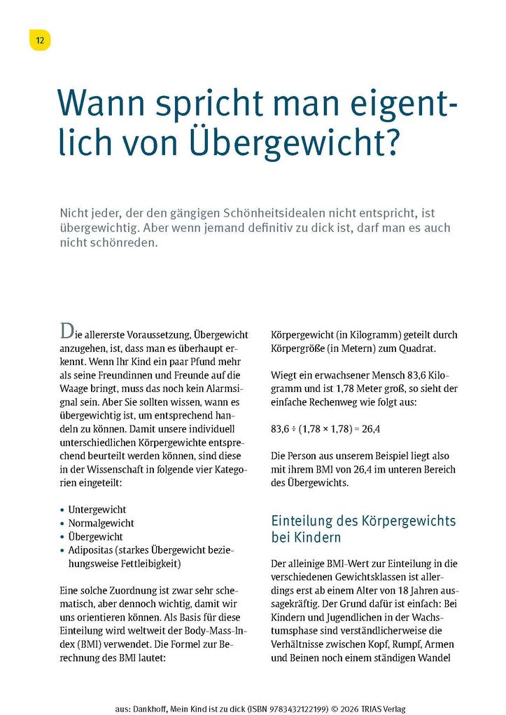 Weitere Ansicht: Mein Kind ist zu dick | Mark Dankhoff