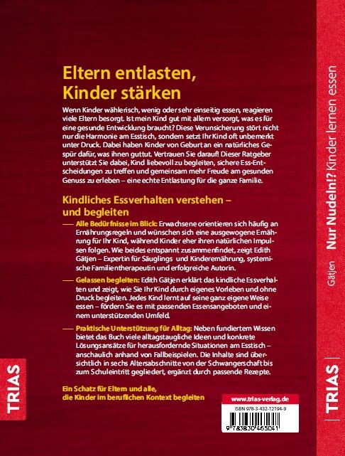 Weitere Ansicht: Nur Nudeln!? Kinder lernen essen | Edith Gätjen