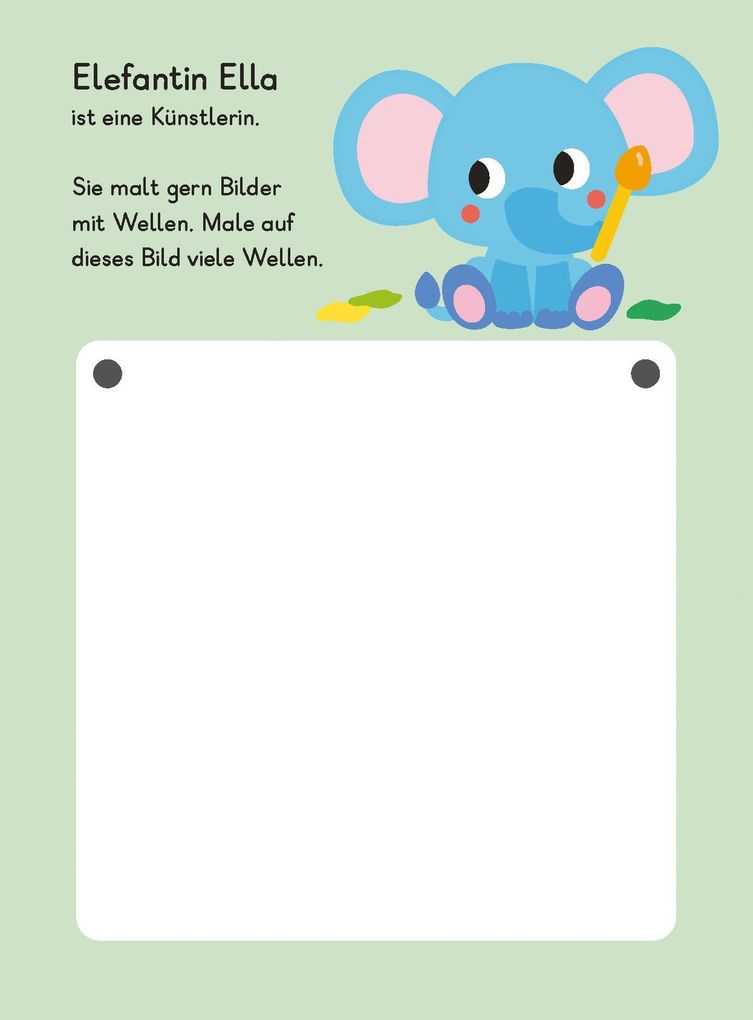 Weitere Ansicht: Wasserzauber-Rätselspaß: Schwungübungen