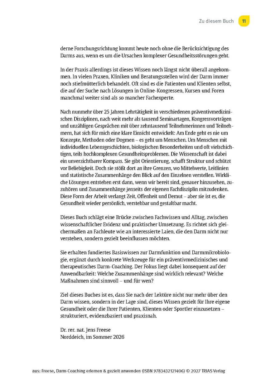 Weitere Ansicht: Darm-Coaching erlernen & gezielt anwenden | Jens Freese