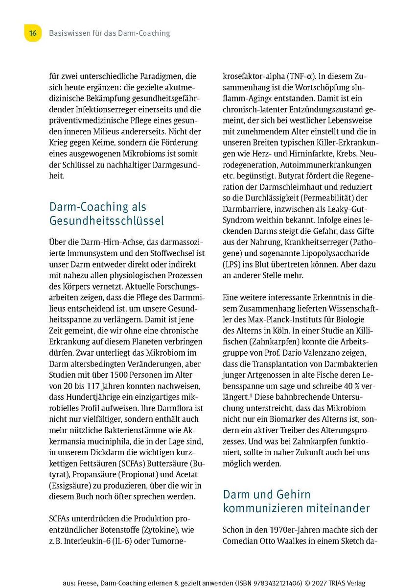 Weitere Ansicht: Darm-Coaching erlernen & gezielt anwenden | Jens Freese