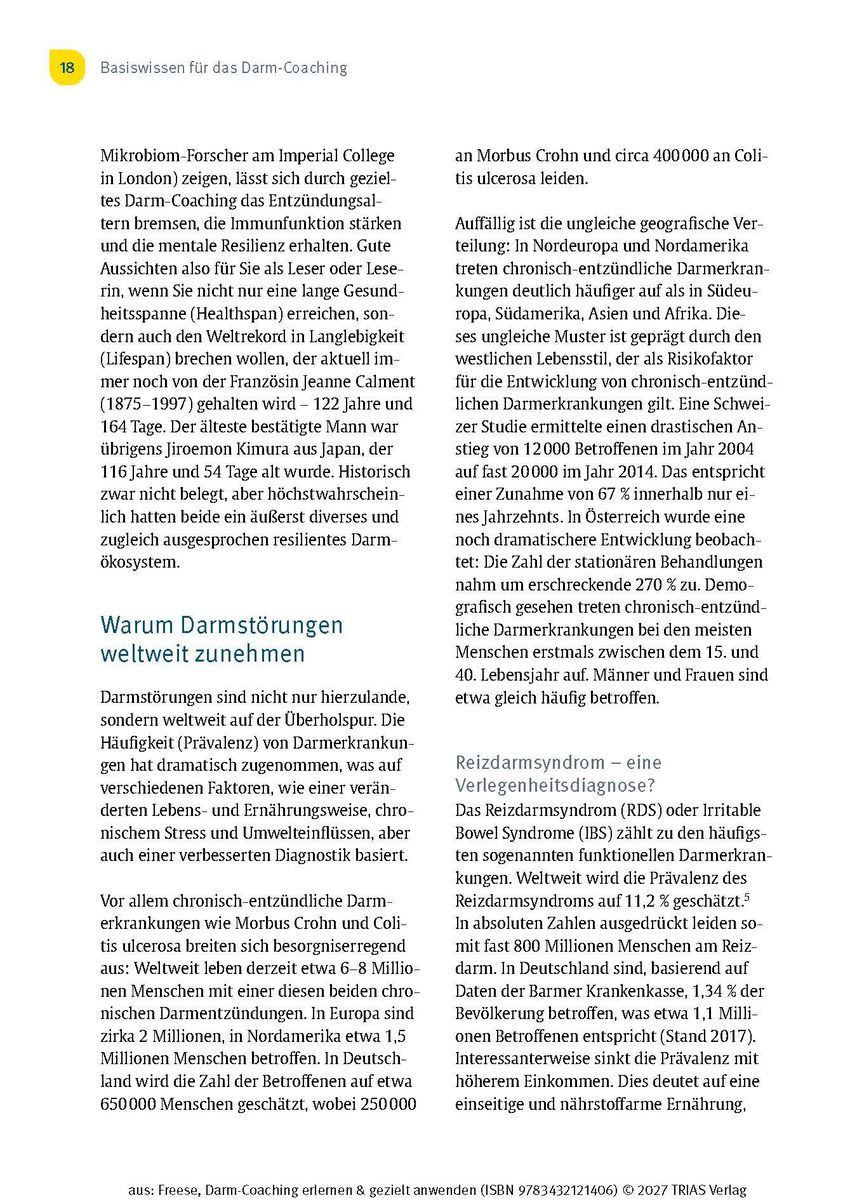 Weitere Ansicht: Darm-Coaching erlernen & gezielt anwenden | Jens Freese