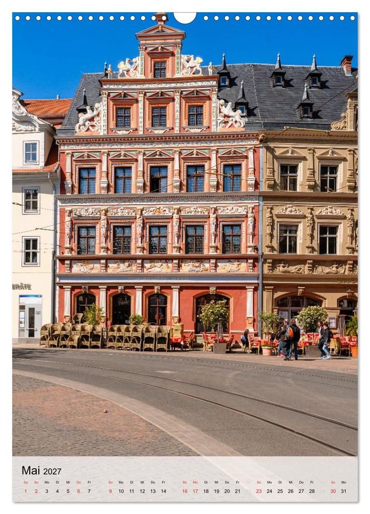 Weitere Ansicht: Ein Blick auf Erfurt in Farbe (Wandkalender 2027 DIN A3 hoch), CALVENDO Monatskalender | Markus W. Lambrecht, Calvendo
