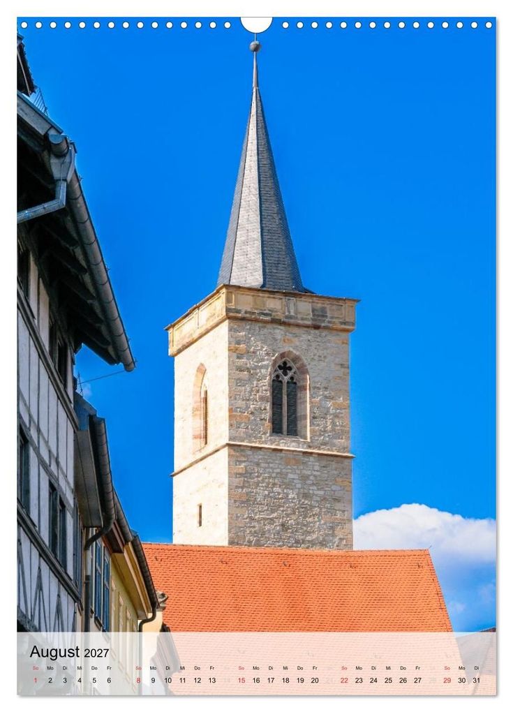 Weitere Ansicht: Ein Blick auf Erfurt in Farbe (Wandkalender 2027 DIN A3 hoch), CALVENDO Monatskalender | Markus W. Lambrecht, Calvendo