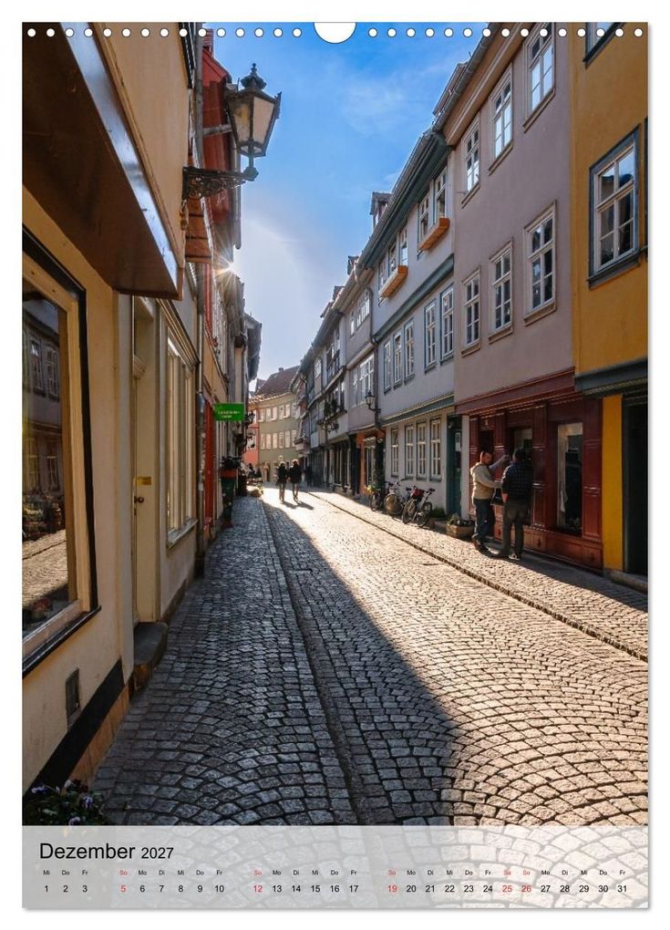 Weitere Ansicht: Ein Blick auf Erfurt in Farbe (Wandkalender 2027 DIN A3 hoch), CALVENDO Monatskalender | Markus W. Lambrecht, Calvendo