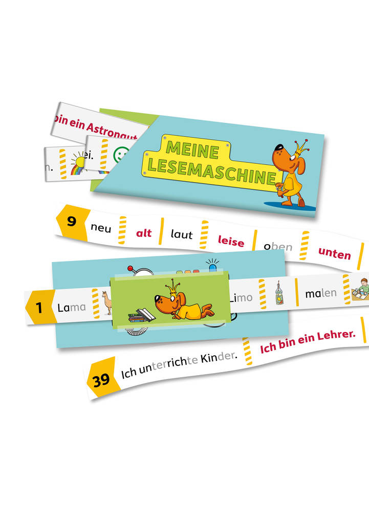 Weitere Ansicht: Meine Übungsstreifen Lesen lernen - 1. Klasse: Wörter und Sätze | Agnes Spiecker