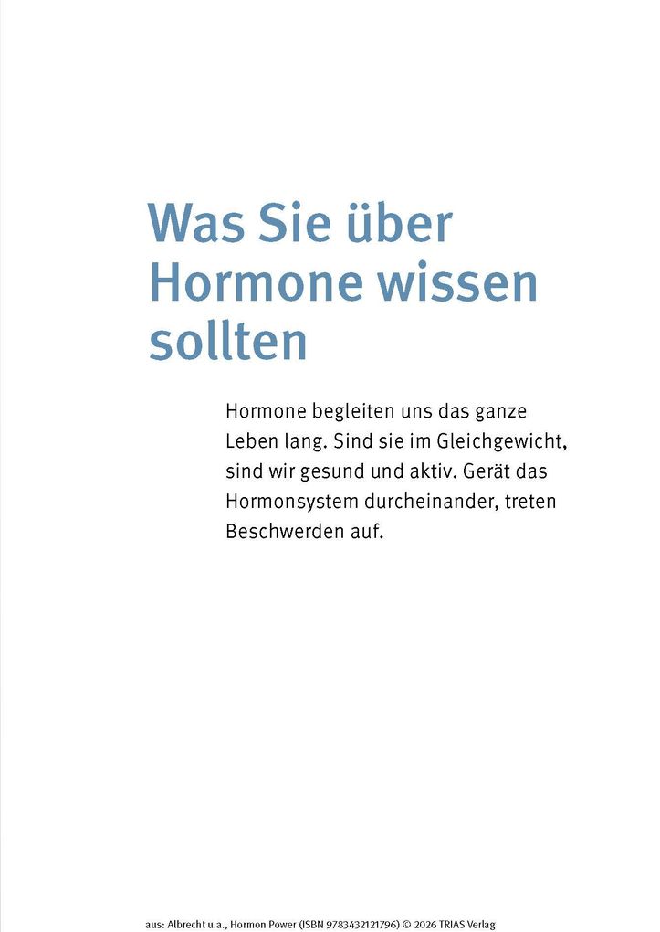 Weitere Ansicht: Hormon-Power | Marike Albrecht, Marianne Krug
