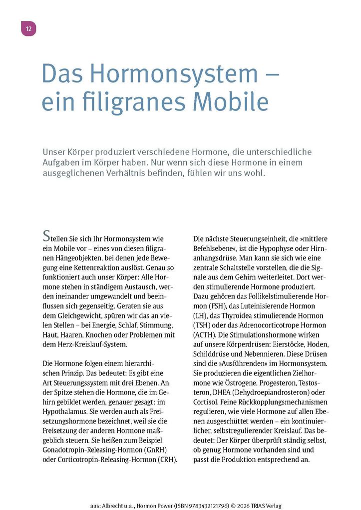 Weitere Ansicht: Hormon-Power | Marike Albrecht, Marianne Krug