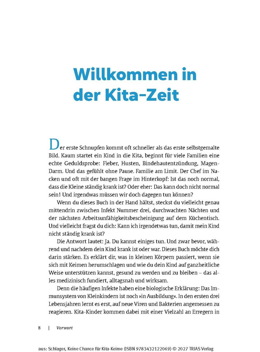 Weitere Ansicht: Keine Chance für Kita-Keime | Celine Schlager