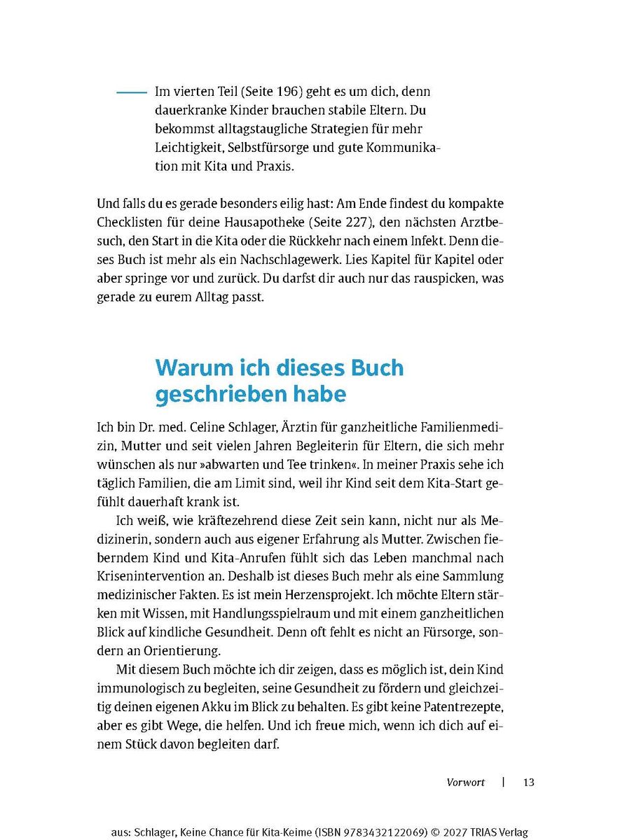 Weitere Ansicht: Keine Chance für Kita-Keime | Celine Schlager