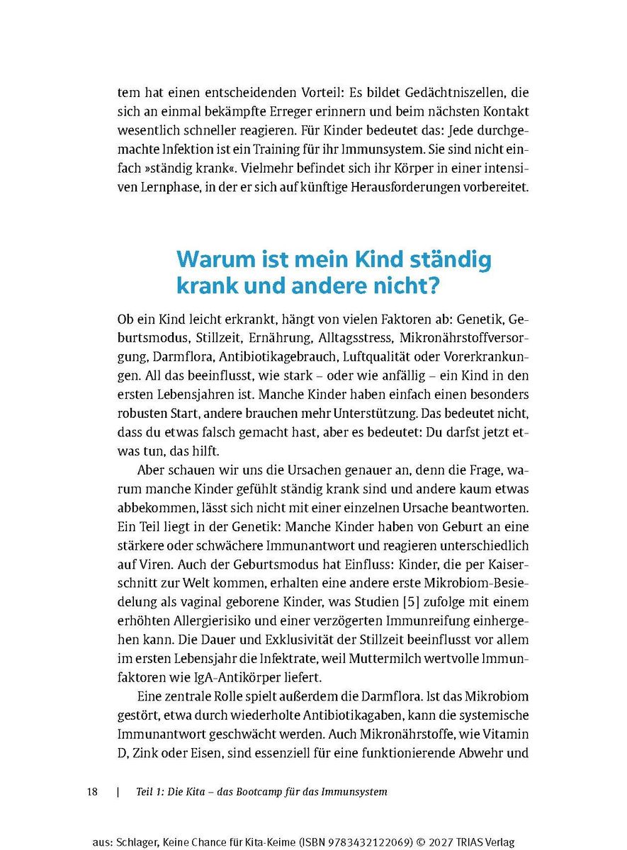 Weitere Ansicht: Keine Chance für Kita-Keime | Celine Schlager