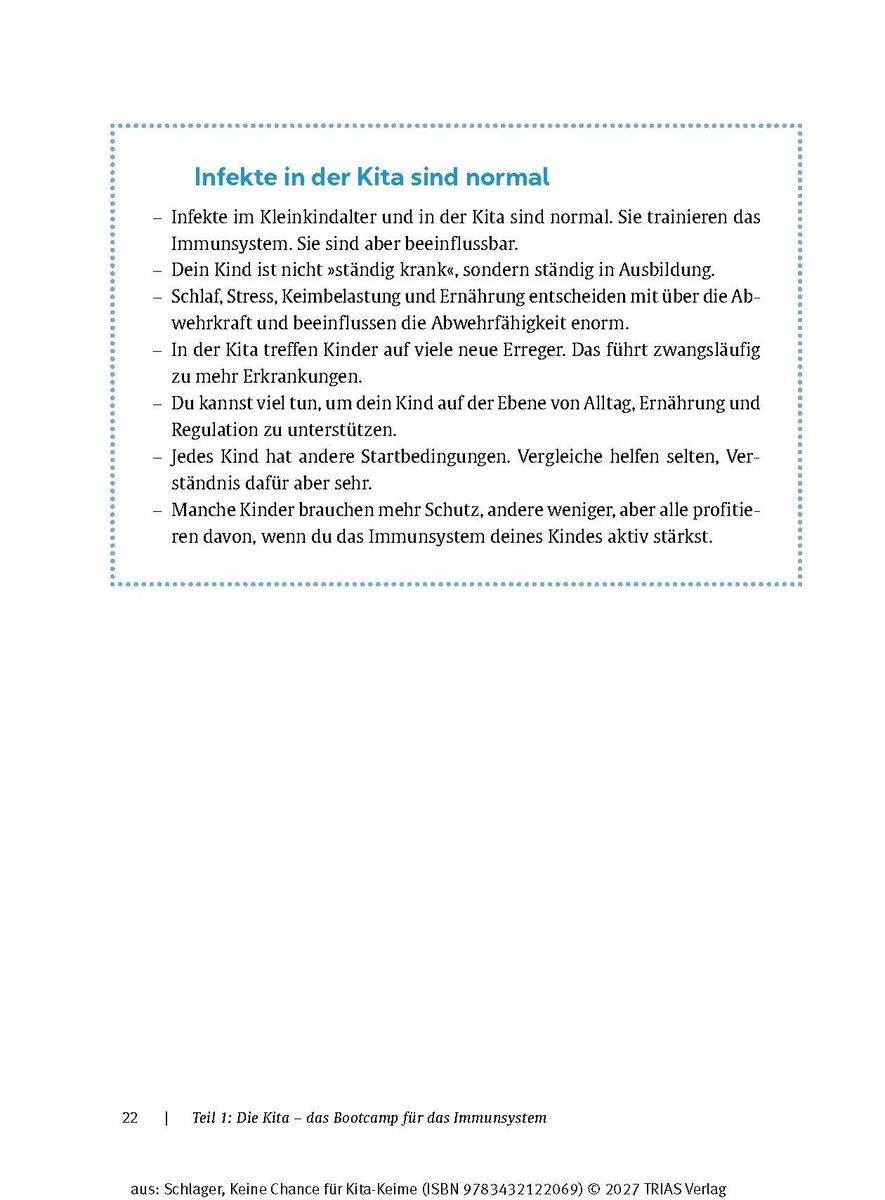 Weitere Ansicht: Keine Chance für Kita-Keime | Celine Schlager