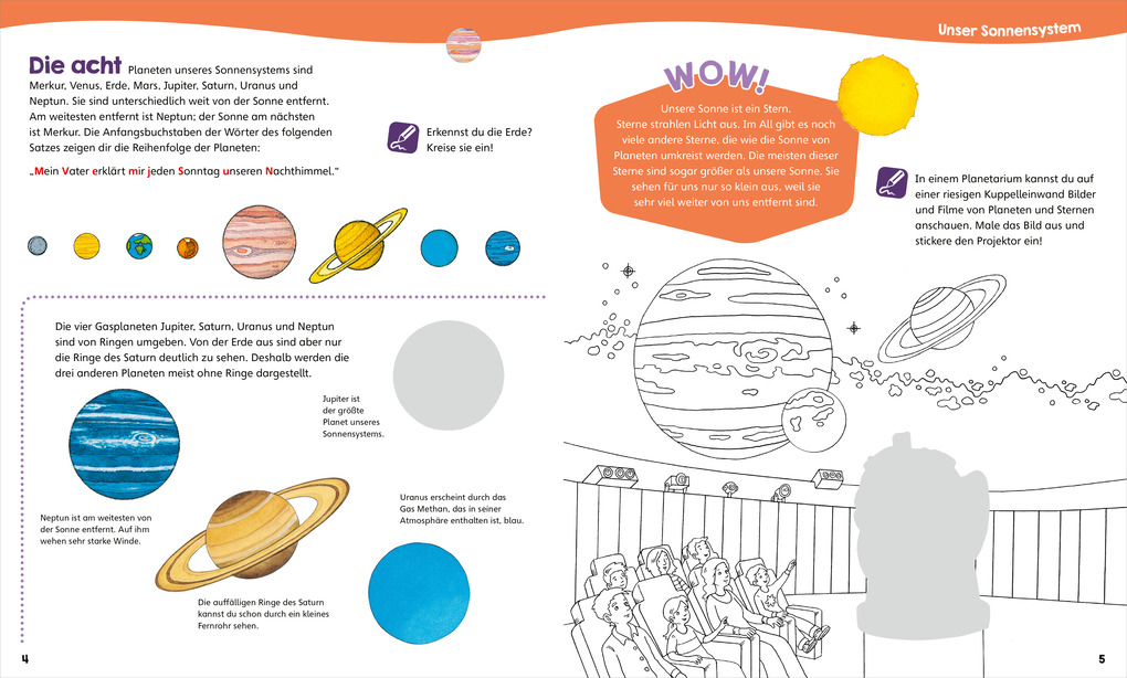 Weitere Ansicht: WAS IST WAS Junior Mitmach-Heft Weltraum | Sabine Stauber