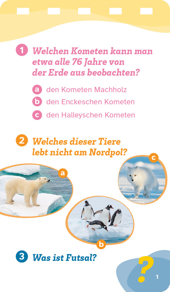 Weitere Ansicht: Best-of WAS IST WAS Quiz