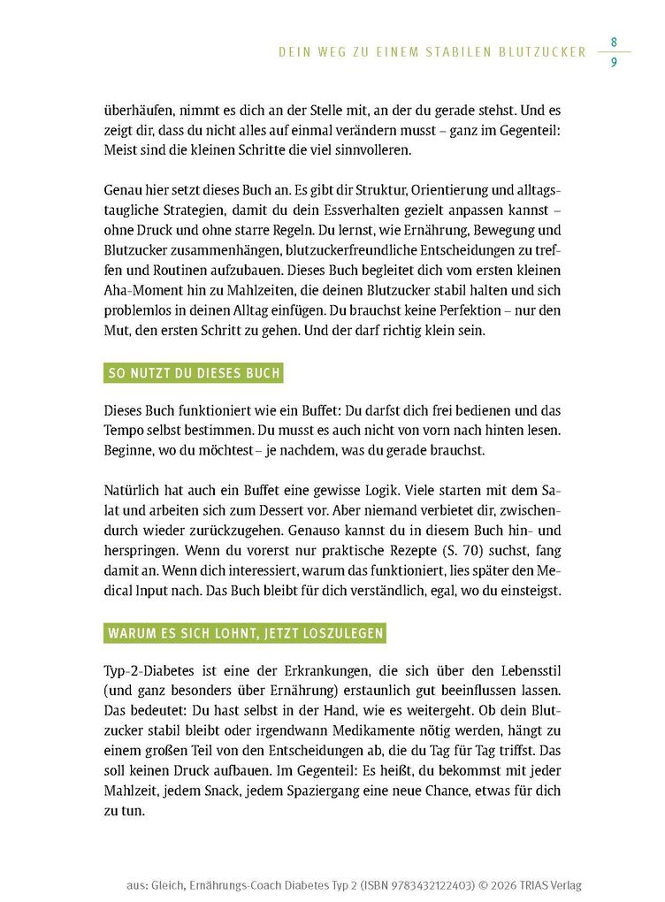 Weitere Ansicht: Ernährungs-Coach Diabetes Typ 2 | Nina Gleich