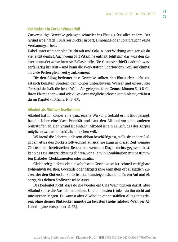 Weitere Ansicht: Ernährungs-Coach Diabetes Typ 2 | Nina Gleich