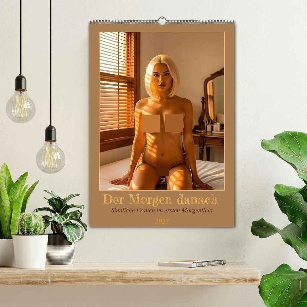 Weitere Ansicht: Der Morgen danach - Sinnliche Frauen im ersten Morgenlicht (Wandkalender 2027 DIN A2 hoch), CALVENDO Monatskalender | Liam Blue, Calvendo