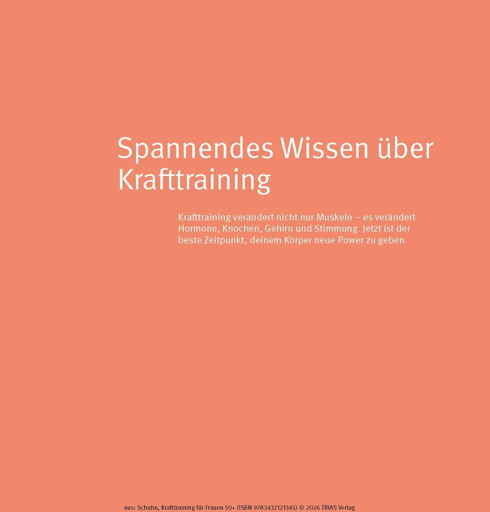 Weitere Ansicht: Krafttraining für Frauen 50+ | Jutta Schuhn