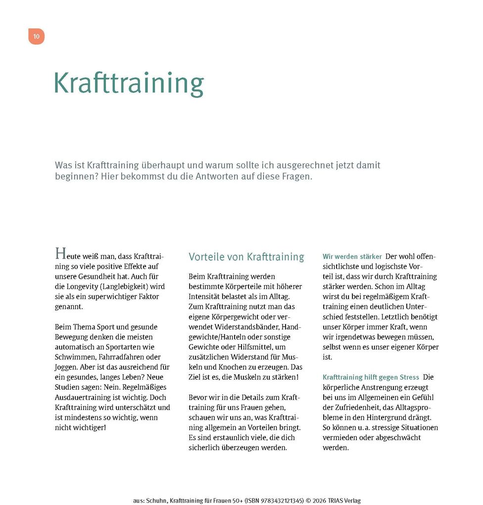 Weitere Ansicht: Krafttraining für Frauen 50+ | Jutta Schuhn